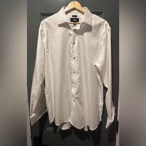 Men’s JOSEPH ABBOUD TUXEDO DRESS SHIRT 17 34/35